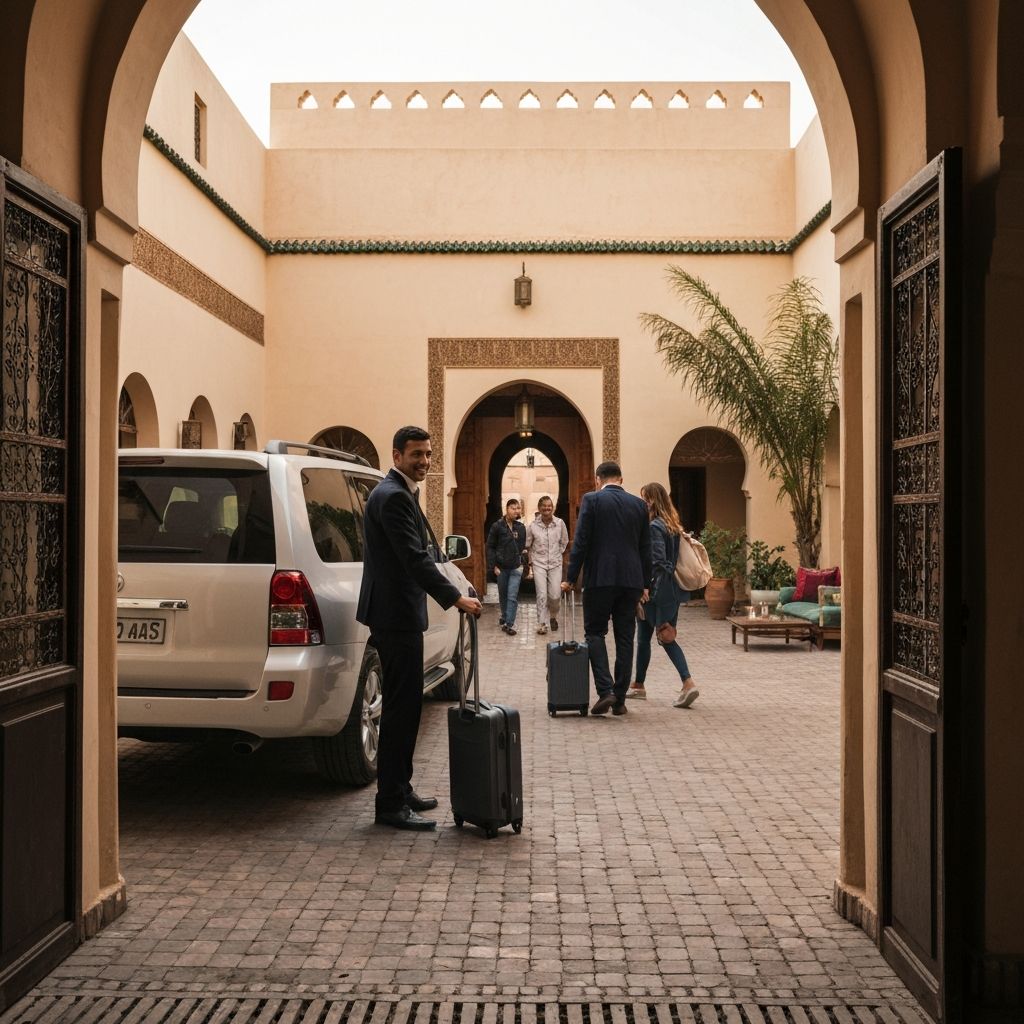 Fes Hotel Departure Transfer to Fes Saiss Airport